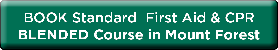 Book Blended Standard First Aid in Mount Forest NOW